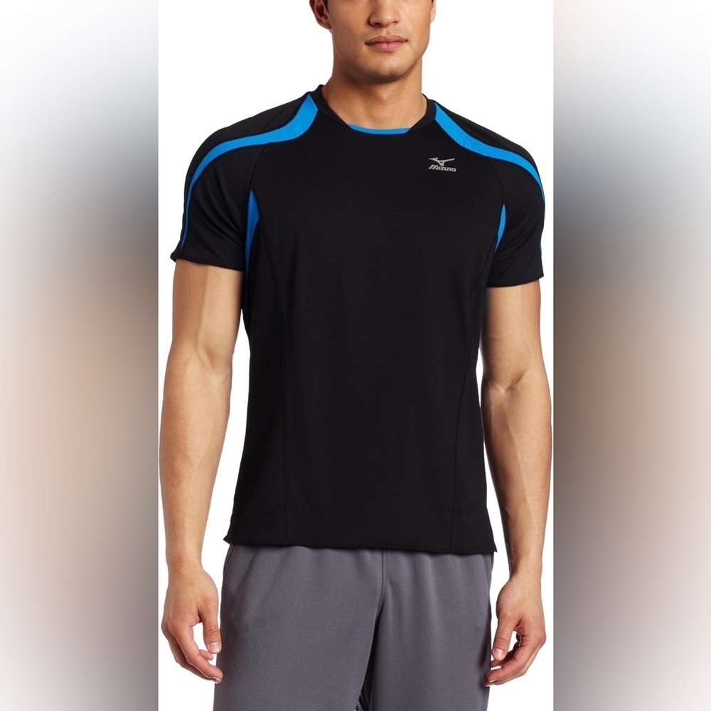 Mizuno Black Quickdry Plus Shirt Size Xs